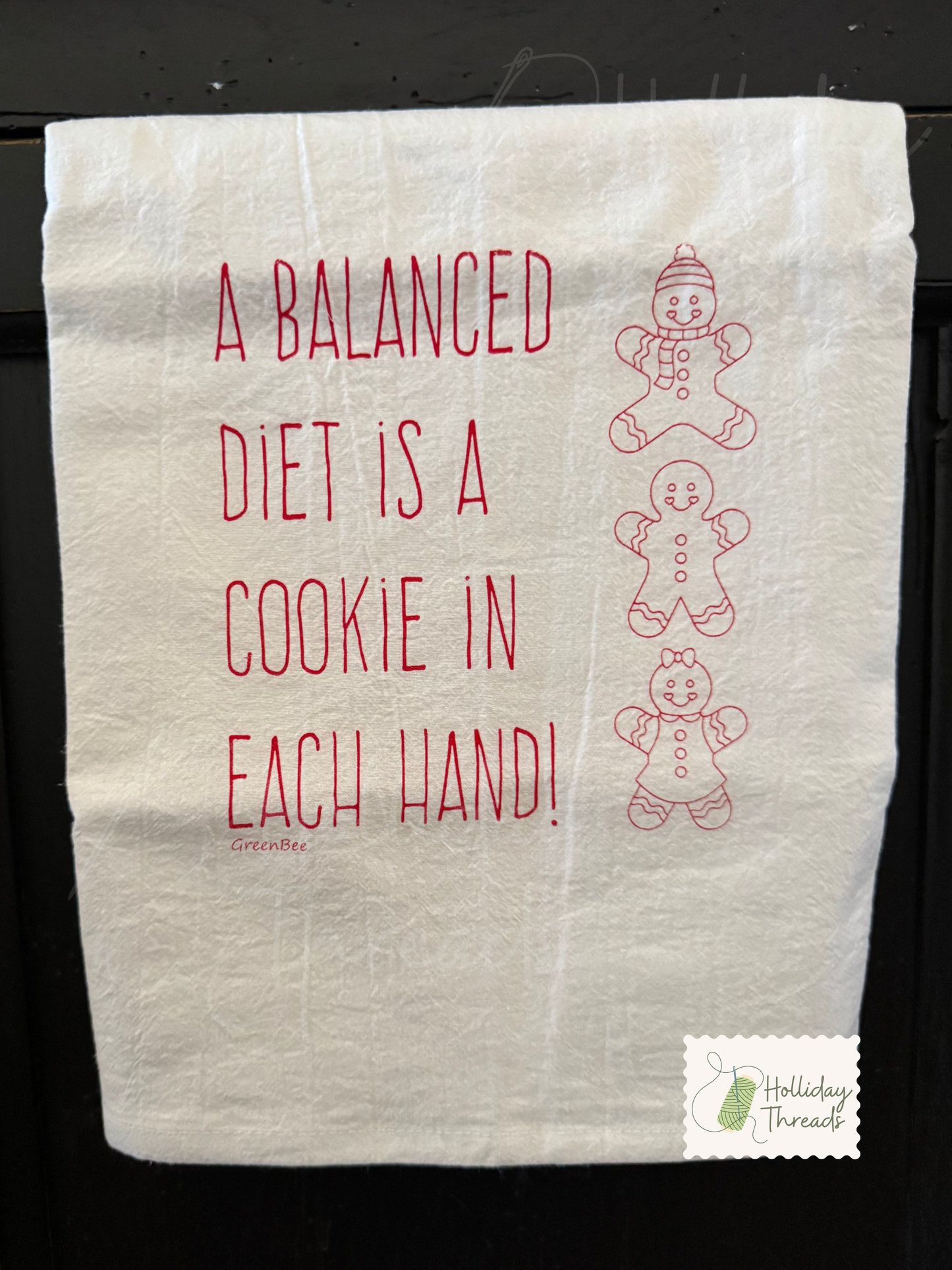 Balanced Diet Dishtowel