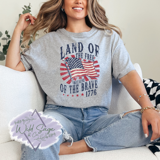 Land Of The Free Tee
