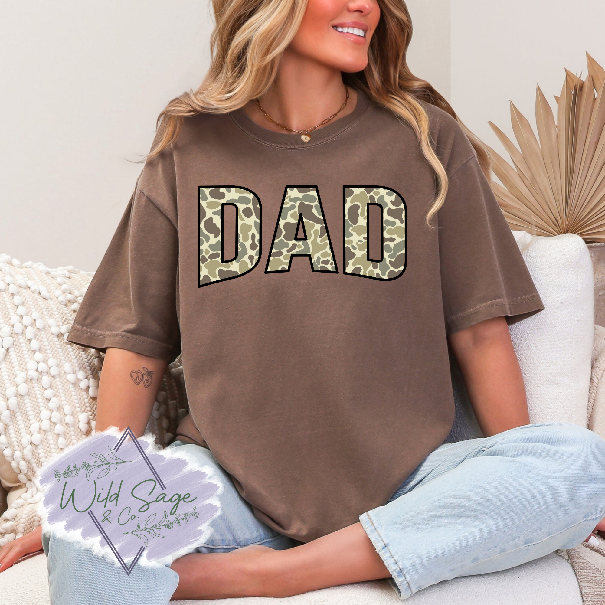 Camo Dad Tee