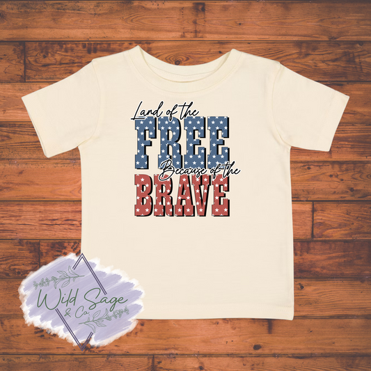 Free & Brave Tee