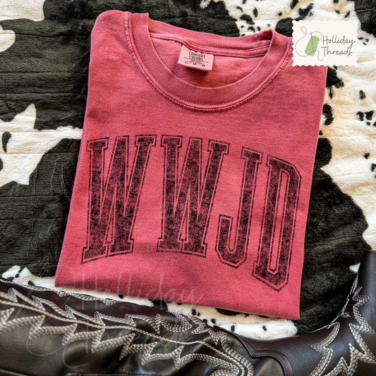 WWJD Tee - Distressed