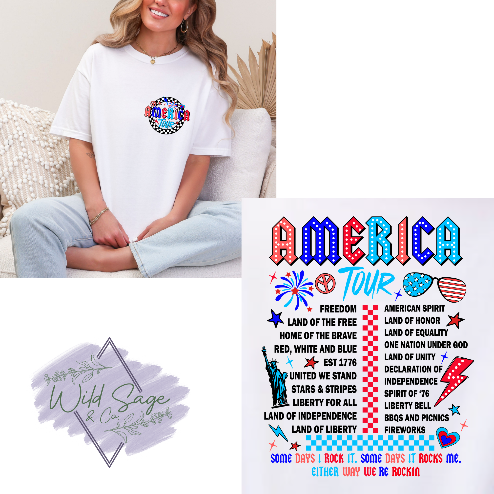 American Tour Tee