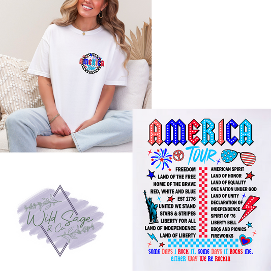 American Tour Tee