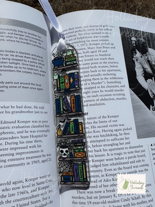 Halloween Acrylic Bookmark
