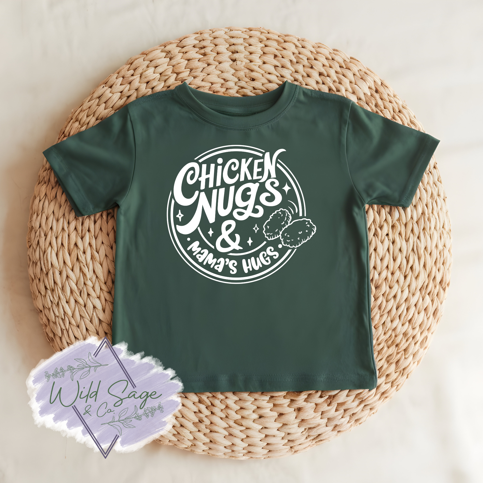 Chicken Nugs & Mama's Hugs Tee
