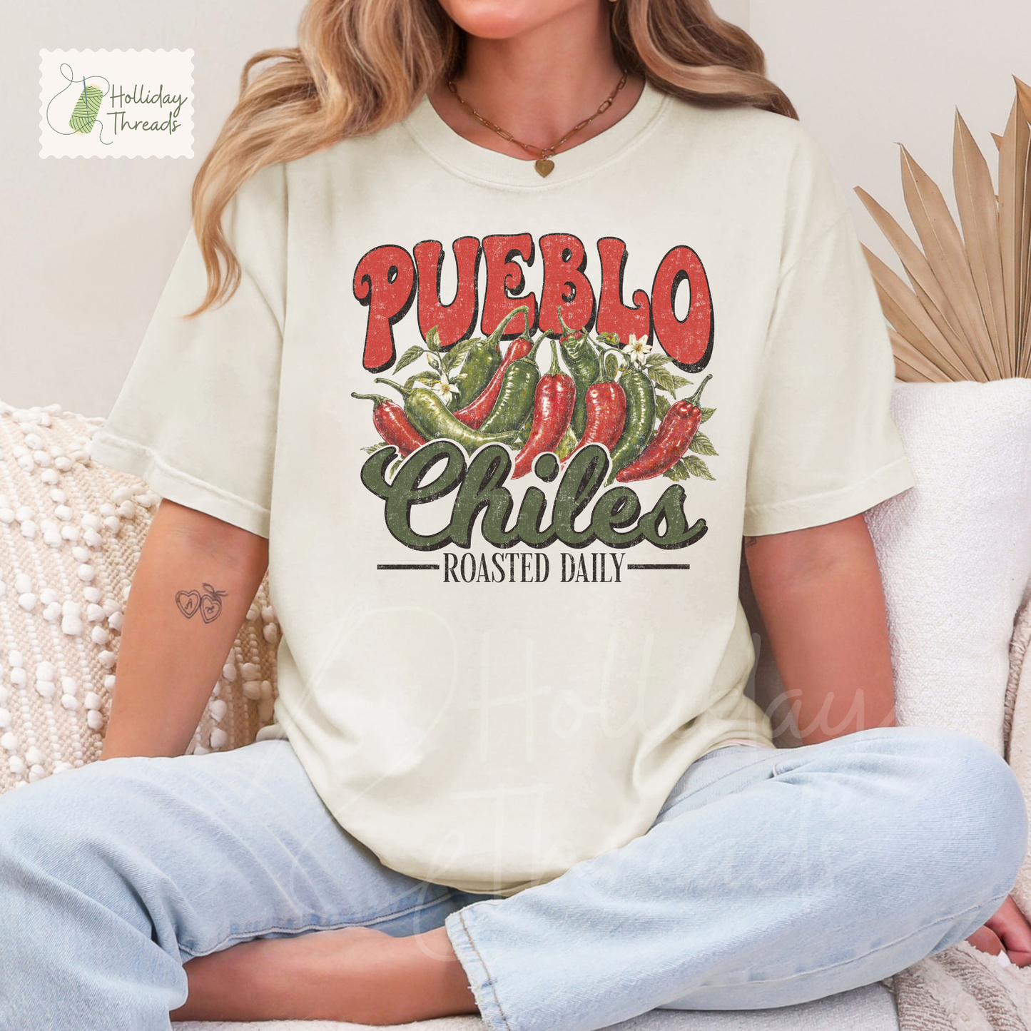 Pueblo Chiles Tee | Comfort Colors