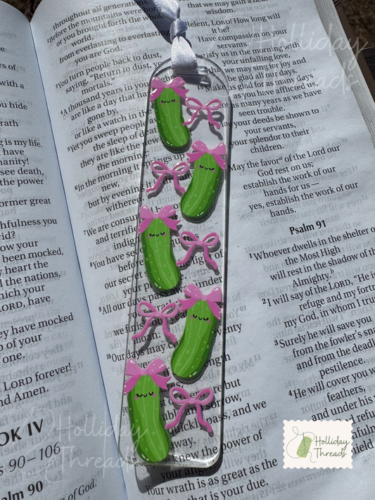 Pickle Cuties Acrylic Bookmark