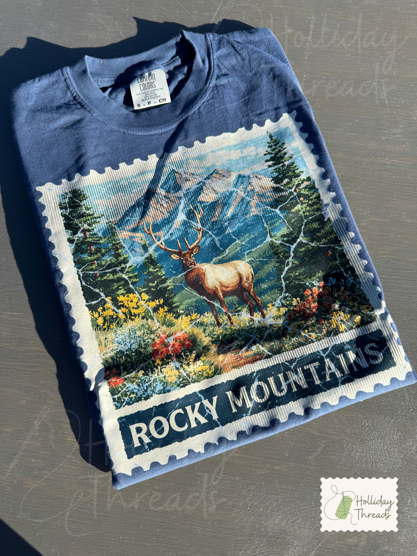 Rocky Mountain Stamp Tee