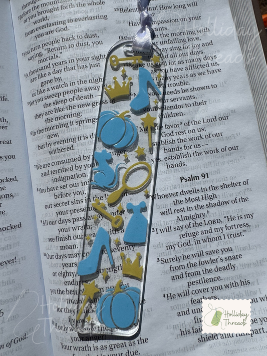 Midnight Strike Acrylic Bookmark