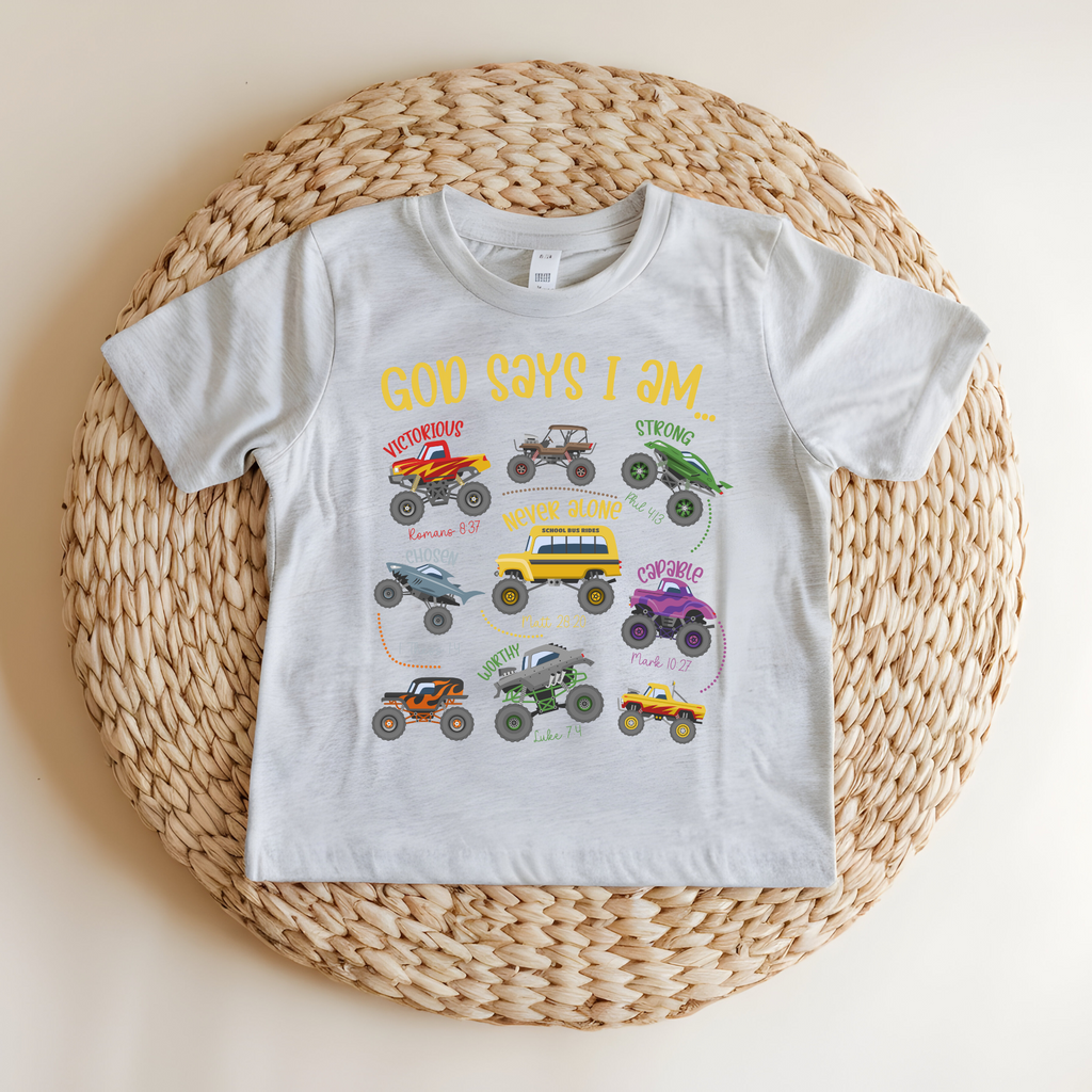 God Says I Am (Monster Truck) Tee