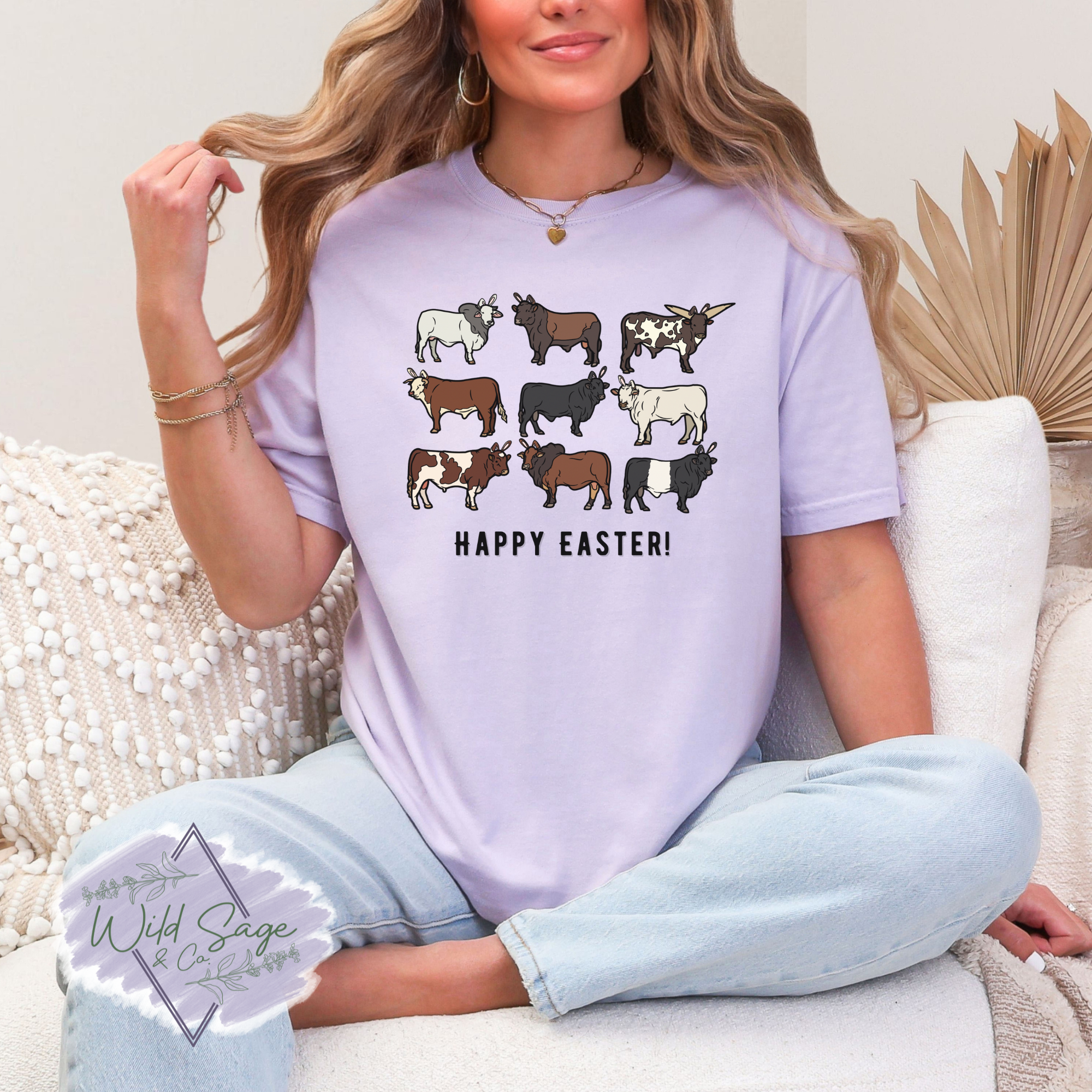 Easter Cows Tee