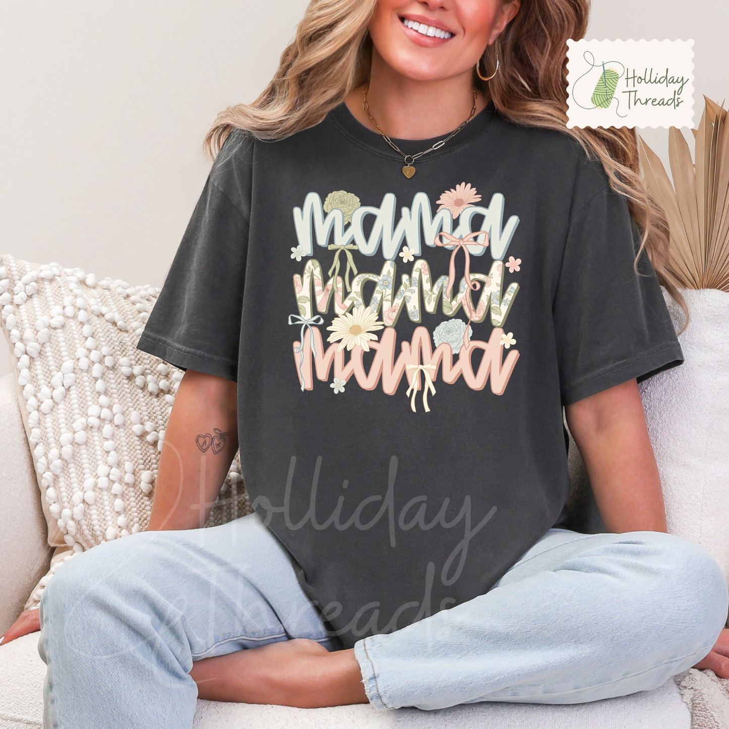 Pastel Mama Tee