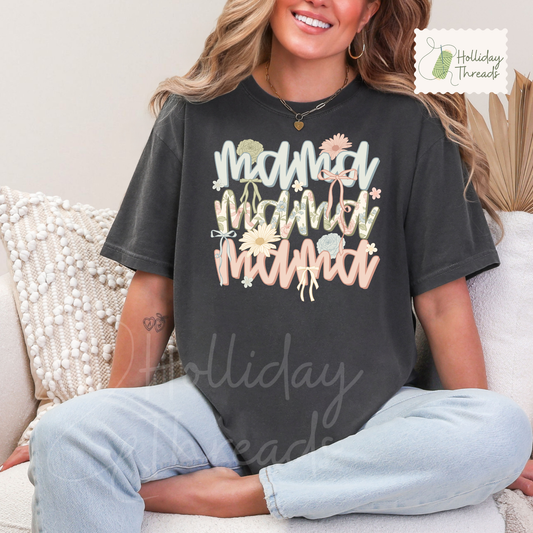 Pastel Mama Tee