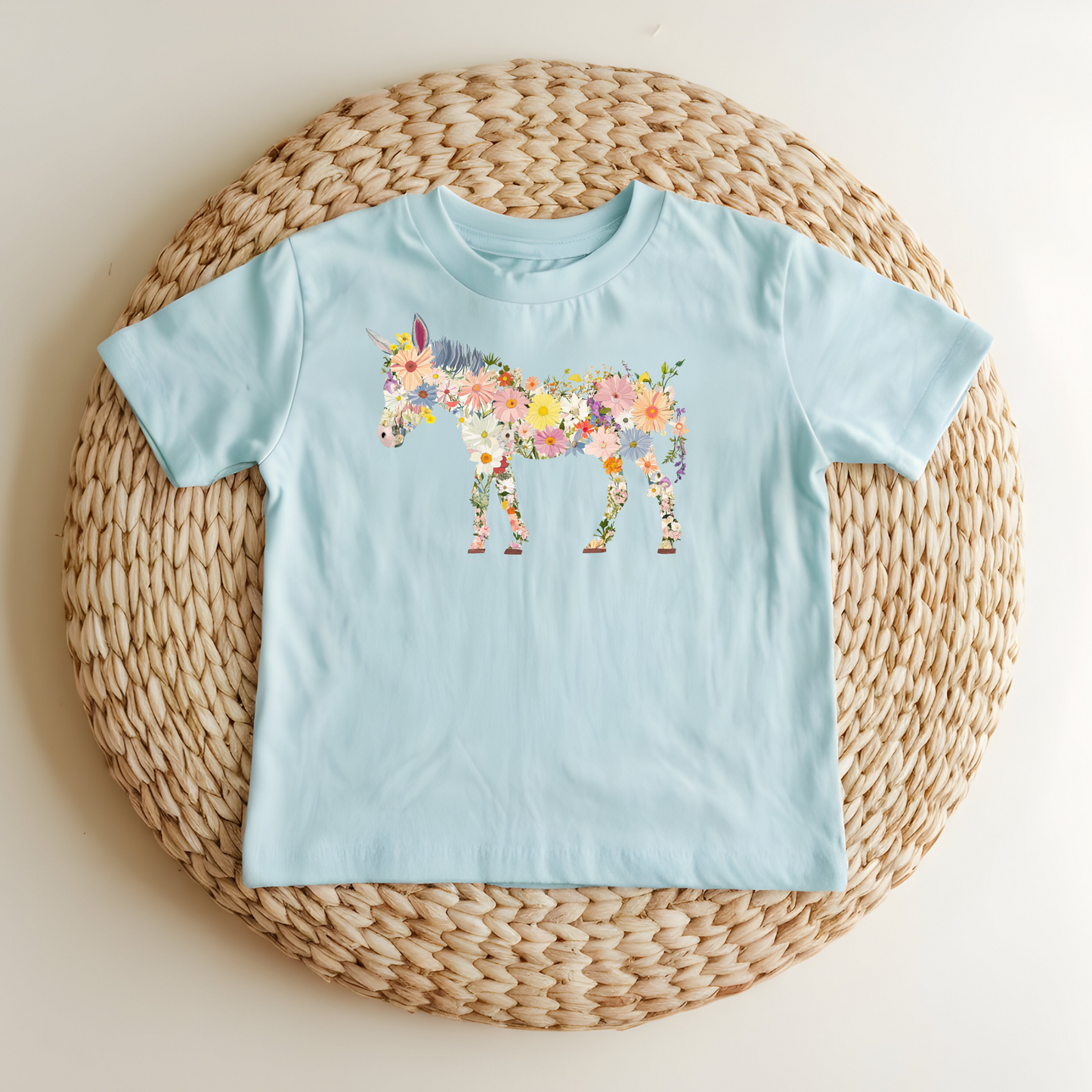 Floral Donkey Tee
