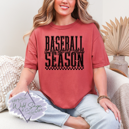 Baseball Season Tee