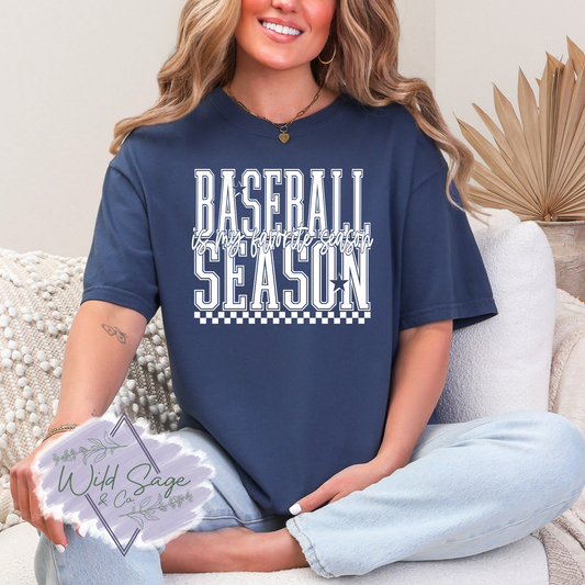 Baseball Season Tee