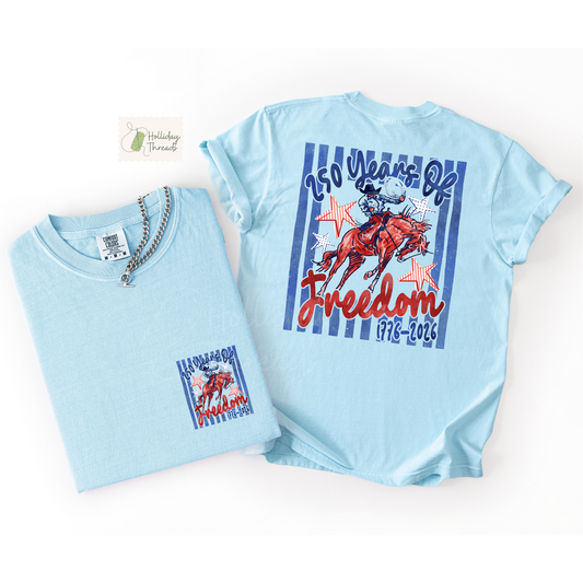 250 Years of Freedom Stripes Tee | Blue