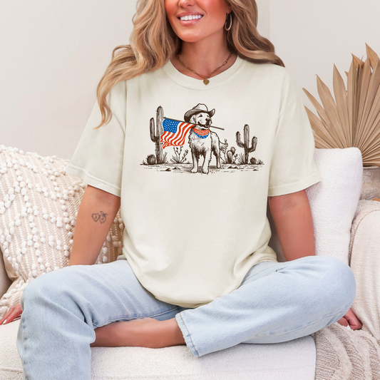USA Dog Tee