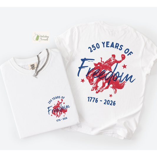 250 Years of Freedom Tee | White