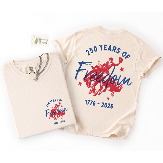 250 Years of Freedom Tee | Ivory