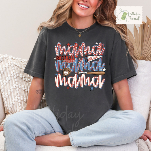 Baseball Mama Tee