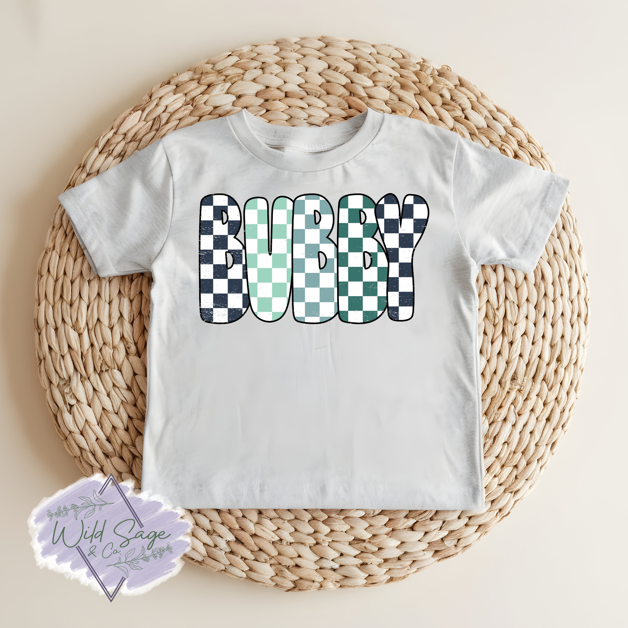 Checkered Bubby Tee