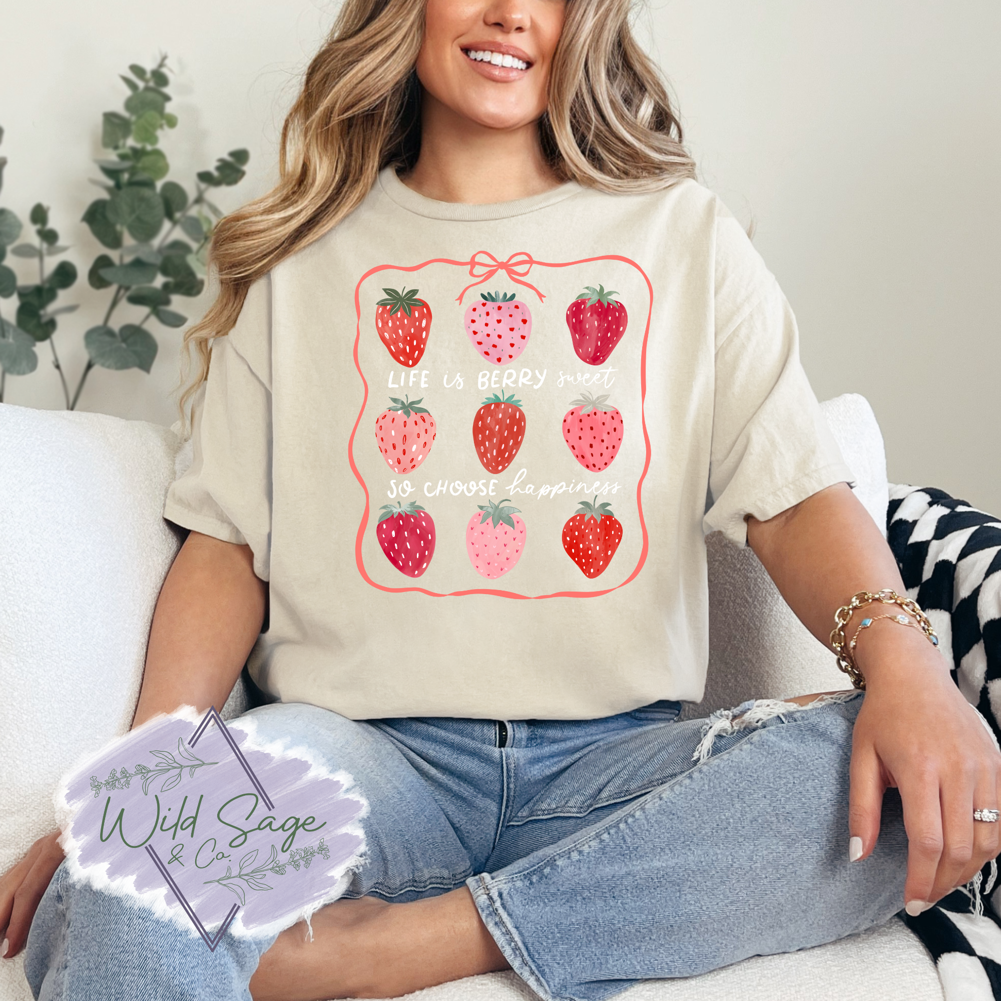 Life is Berry Sweet Tee