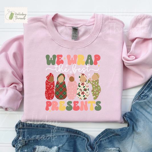 Best Presents Mother Baby Sweatshirt (Pink)