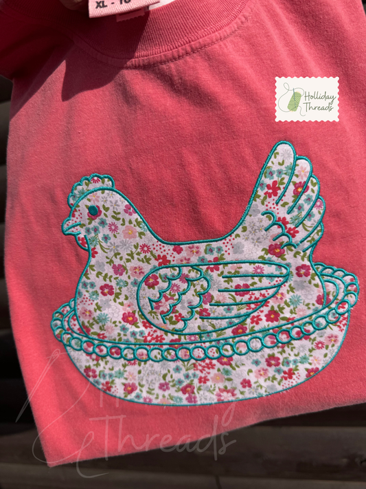 Hen On A Nest Tee