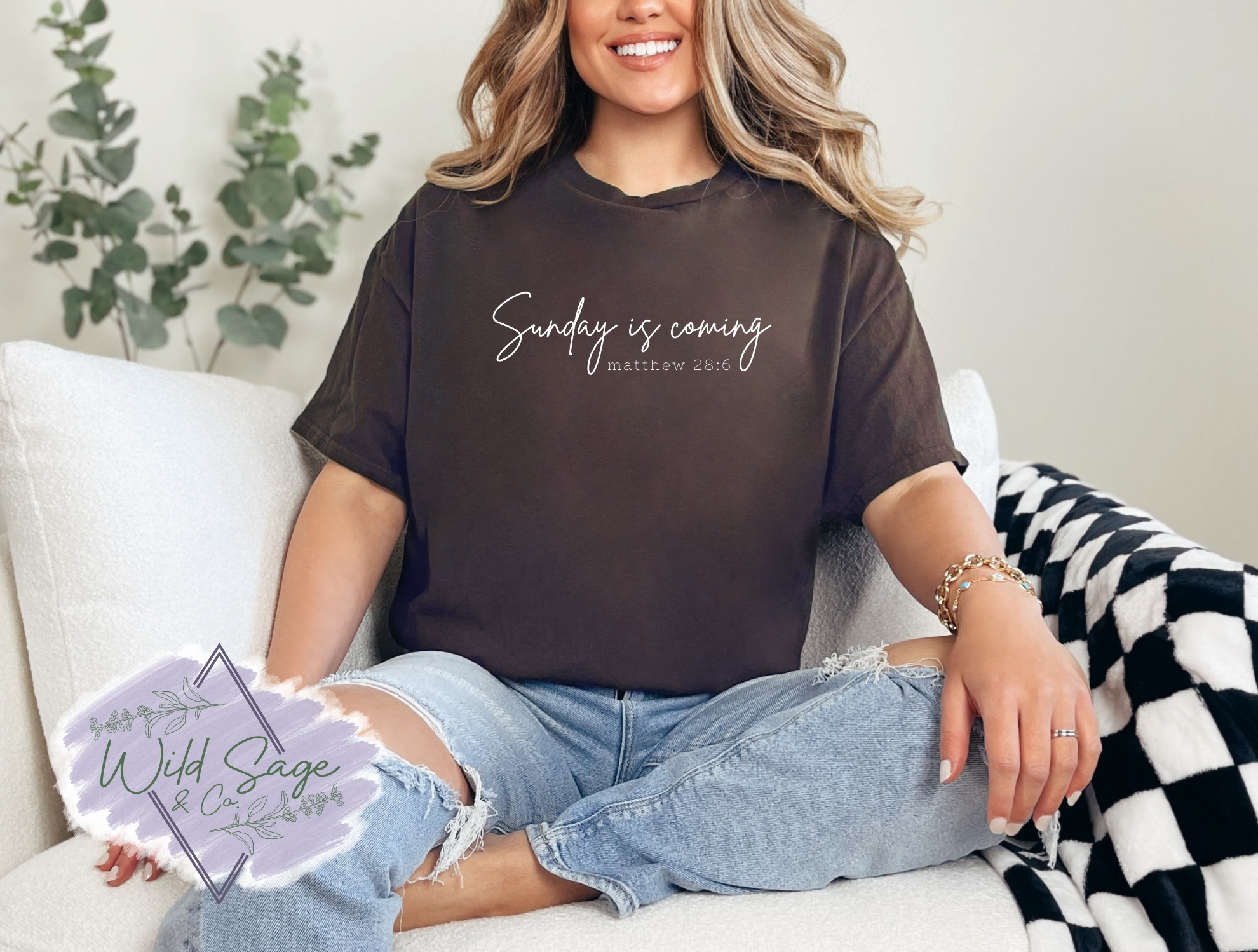 Sunday is Coming Tee