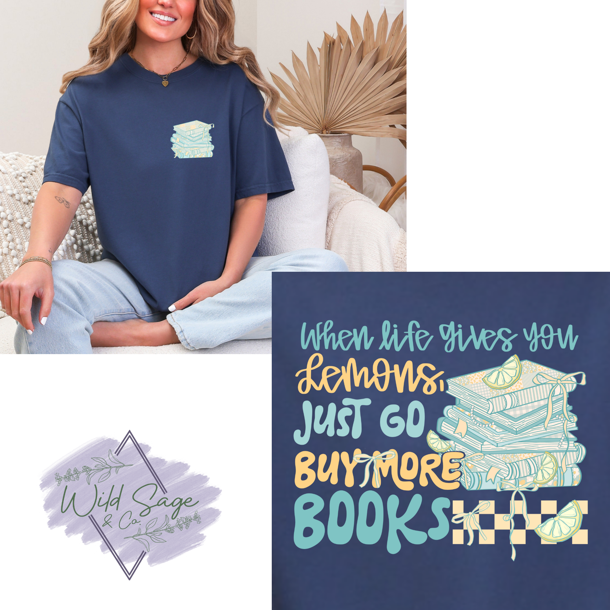 Buy More Books Tee