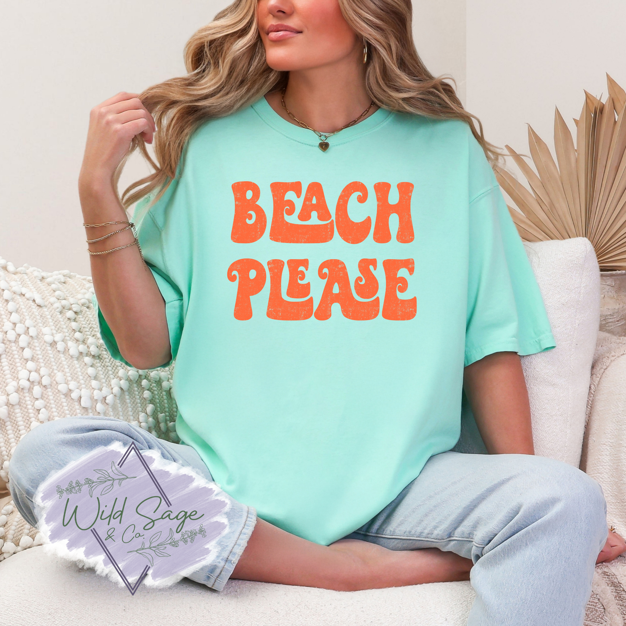Beach Please Tee