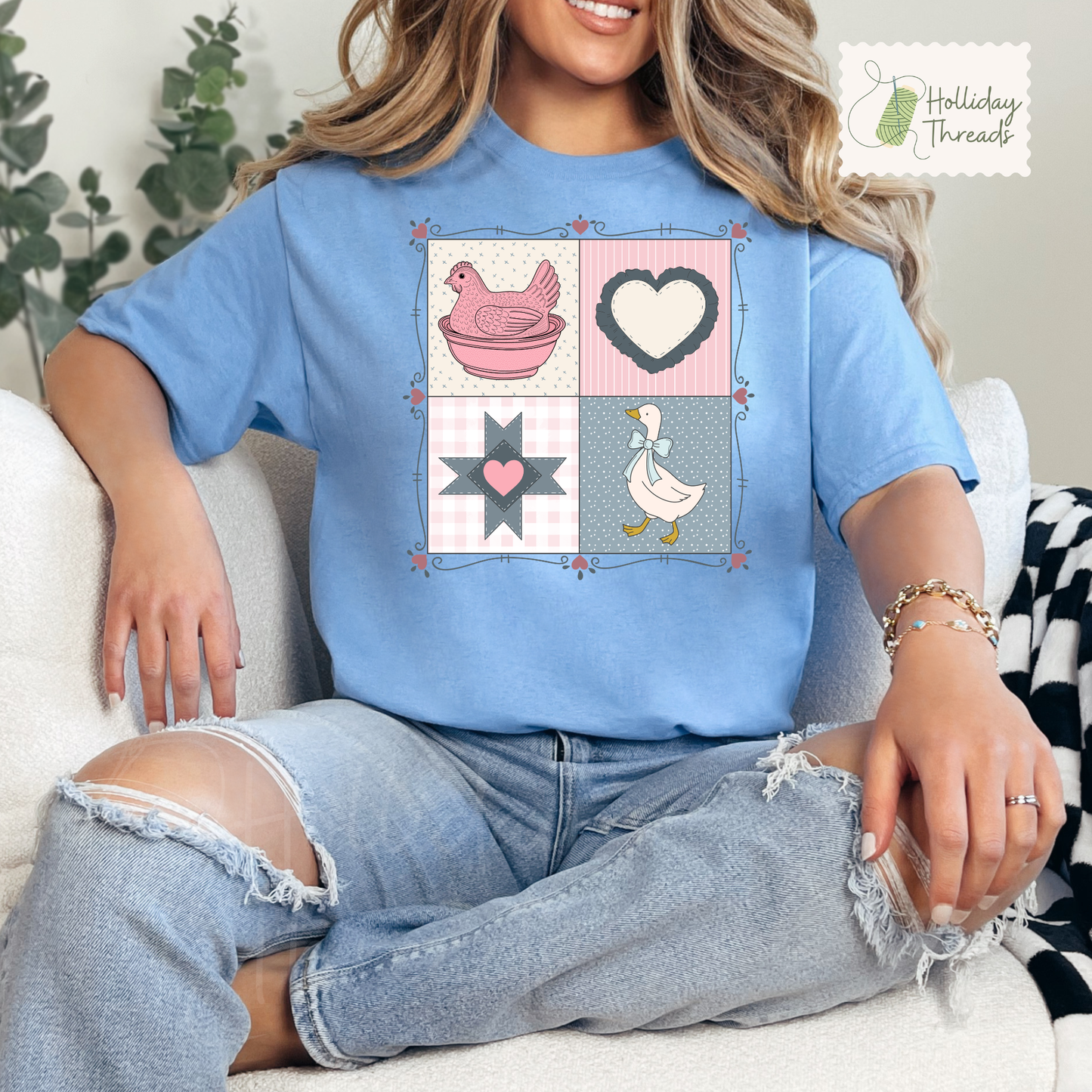 Quilt Square Tee