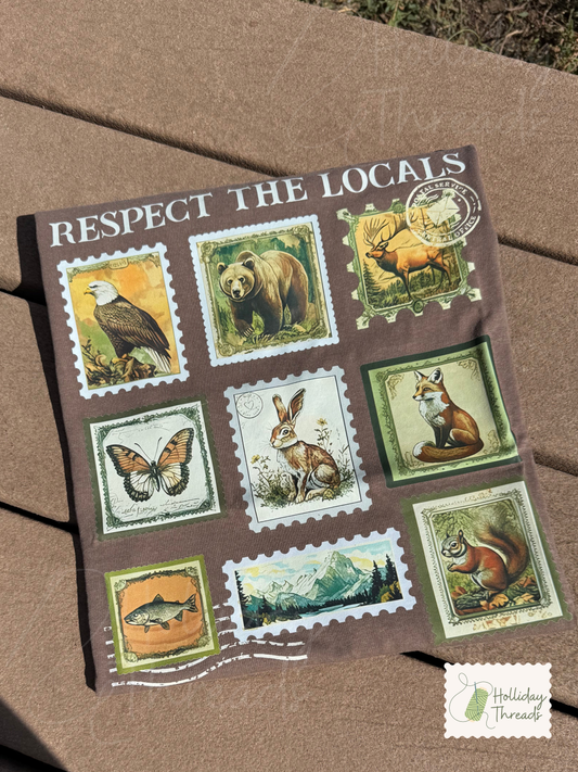 Respect The Locals Stamps Tee