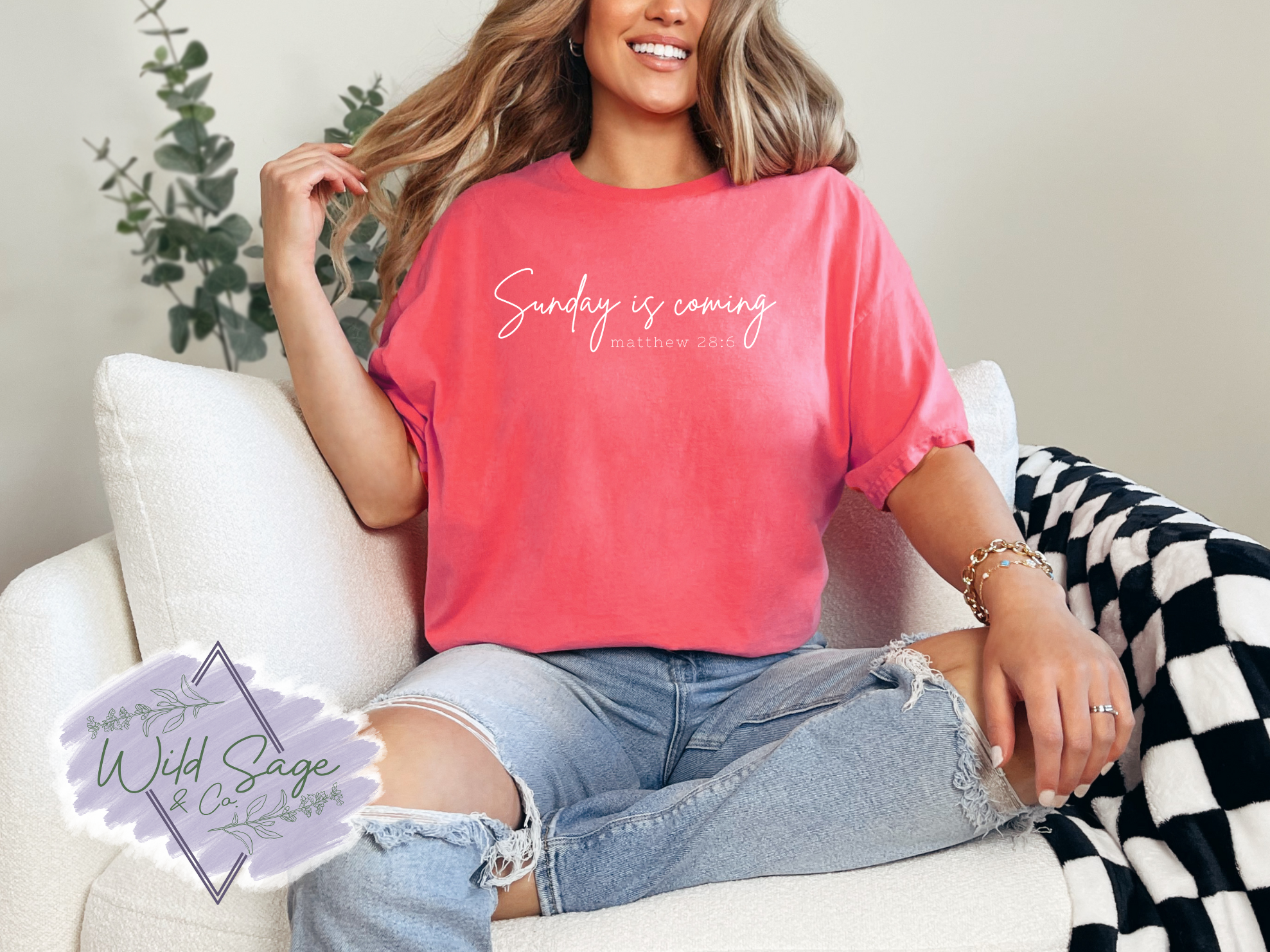 Sunday is Coming Tee