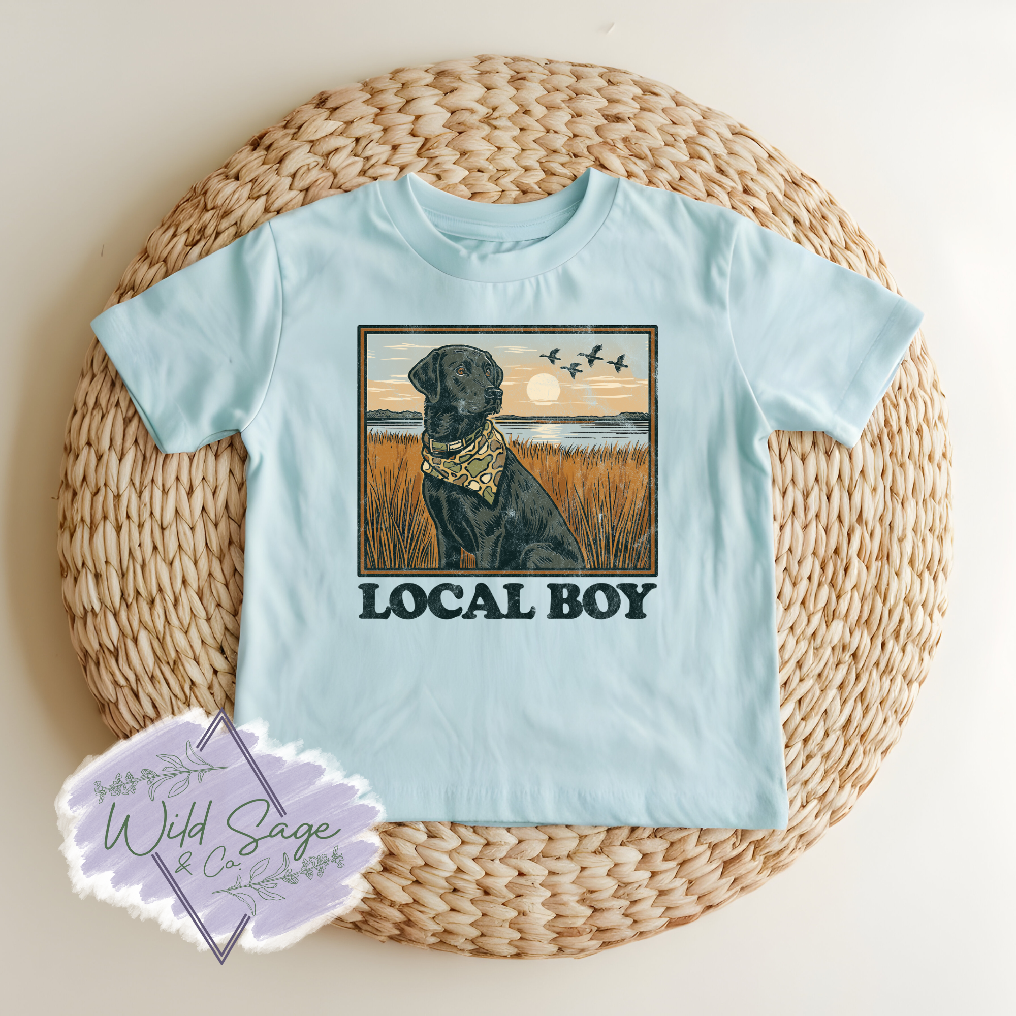 Local Boy Tee | Blue