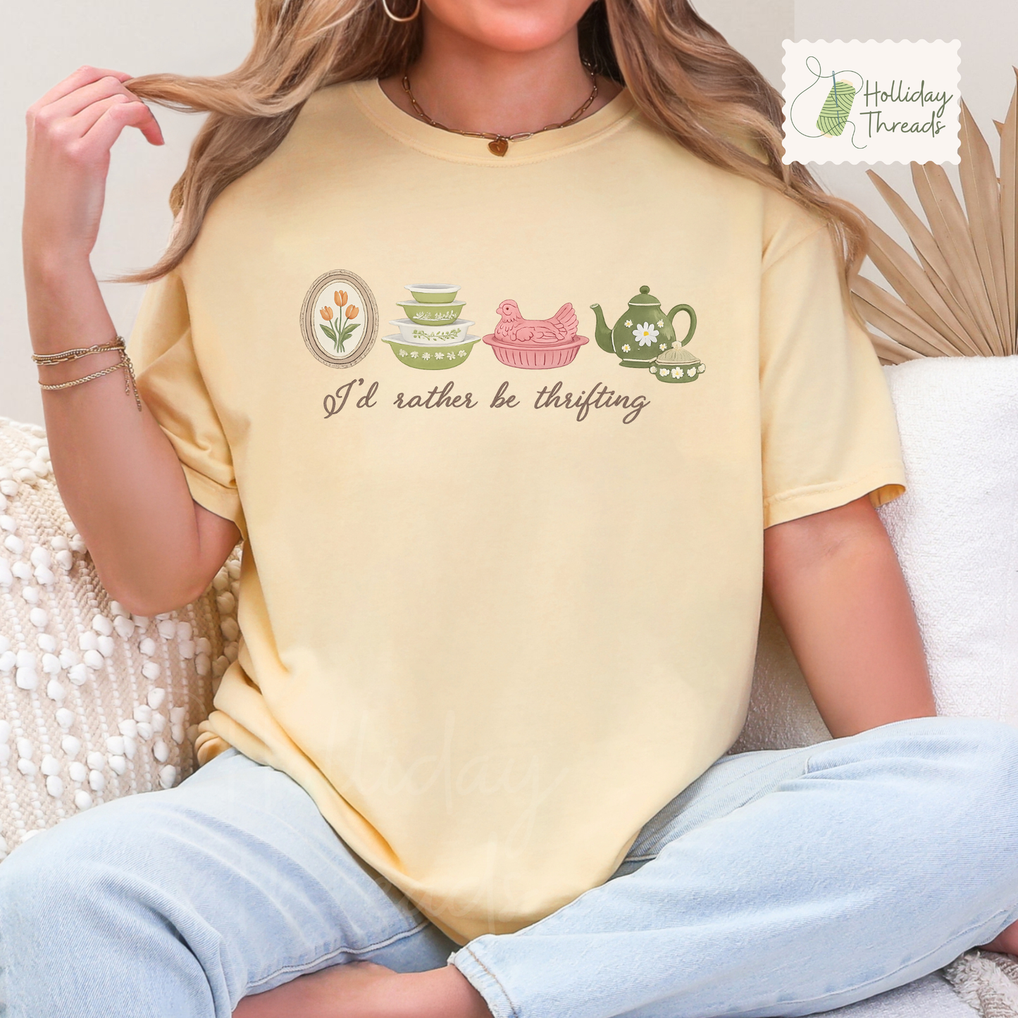 I'd Rather Be Thrifting Tee