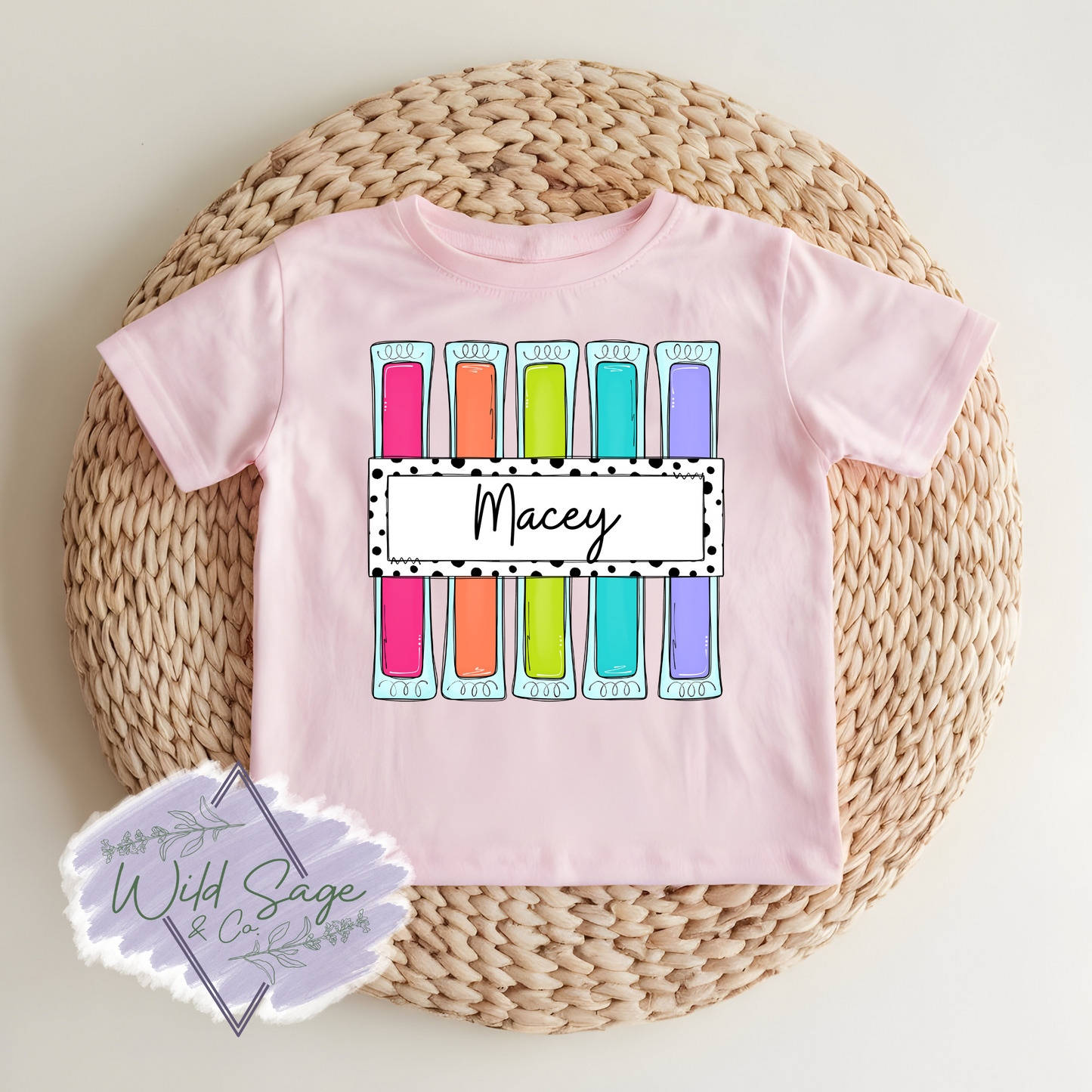 Girl Popsicle Tee | Custom