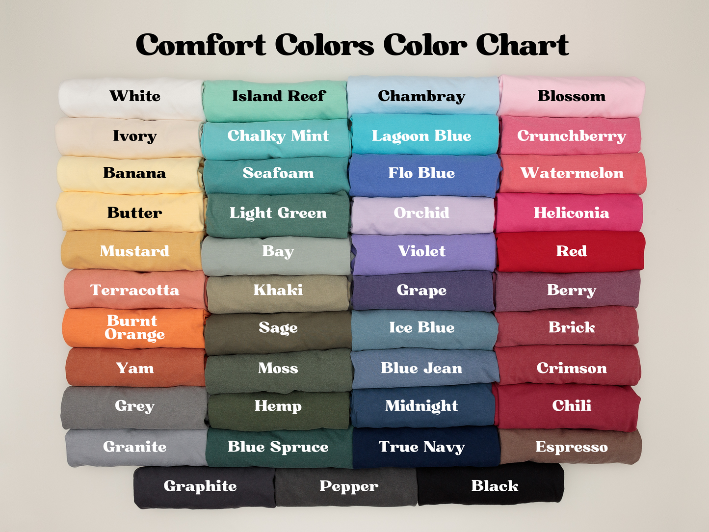 Color Block Word Tee