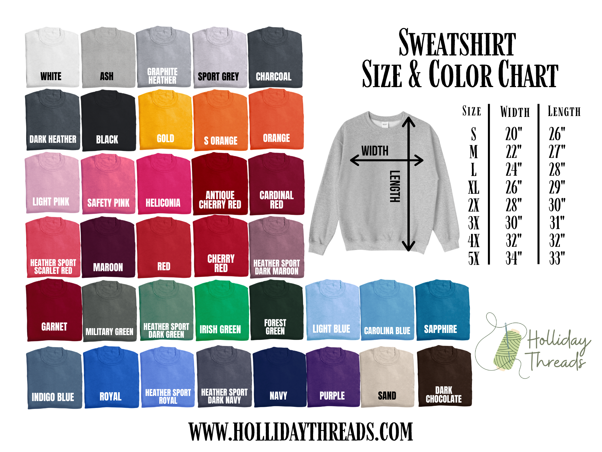 Spooky Nurses Embroidered Sweatshirt