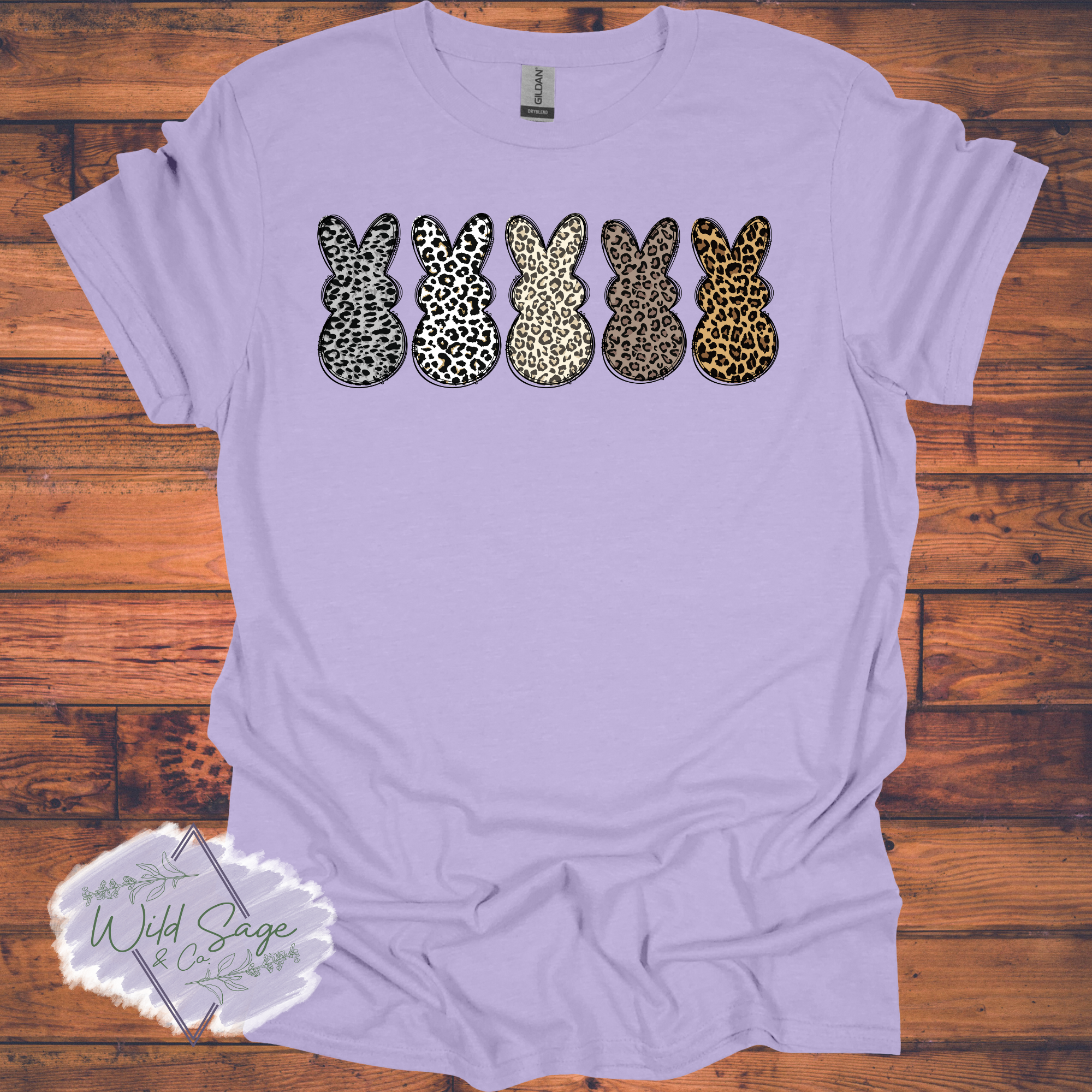 Cheetah Bunnies Tee