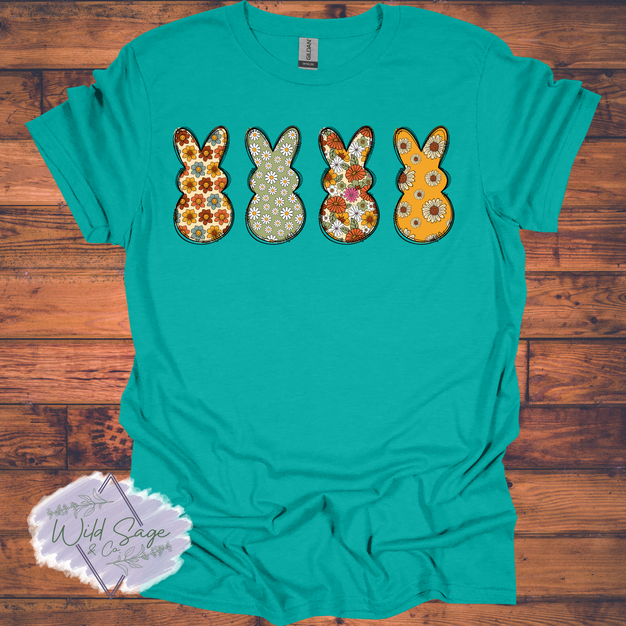 Retro Bunnies Tee