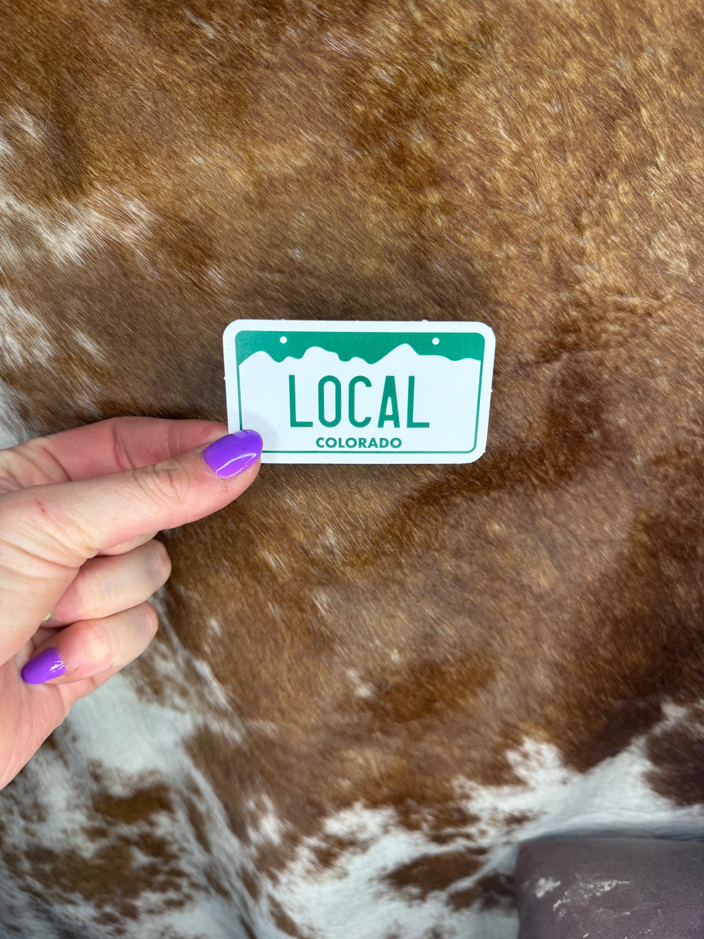 Colorado Local License Sticker