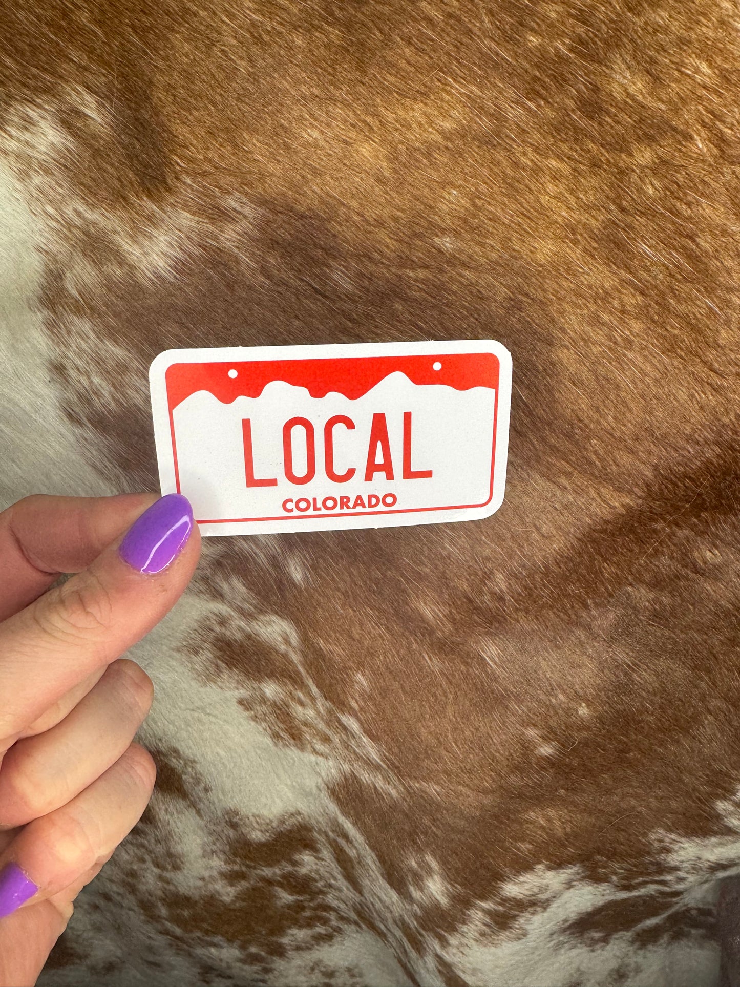 Colorado Local License Sticker