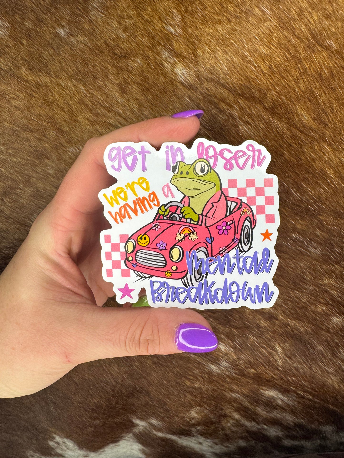 Mental Breakdown Gary Sticker