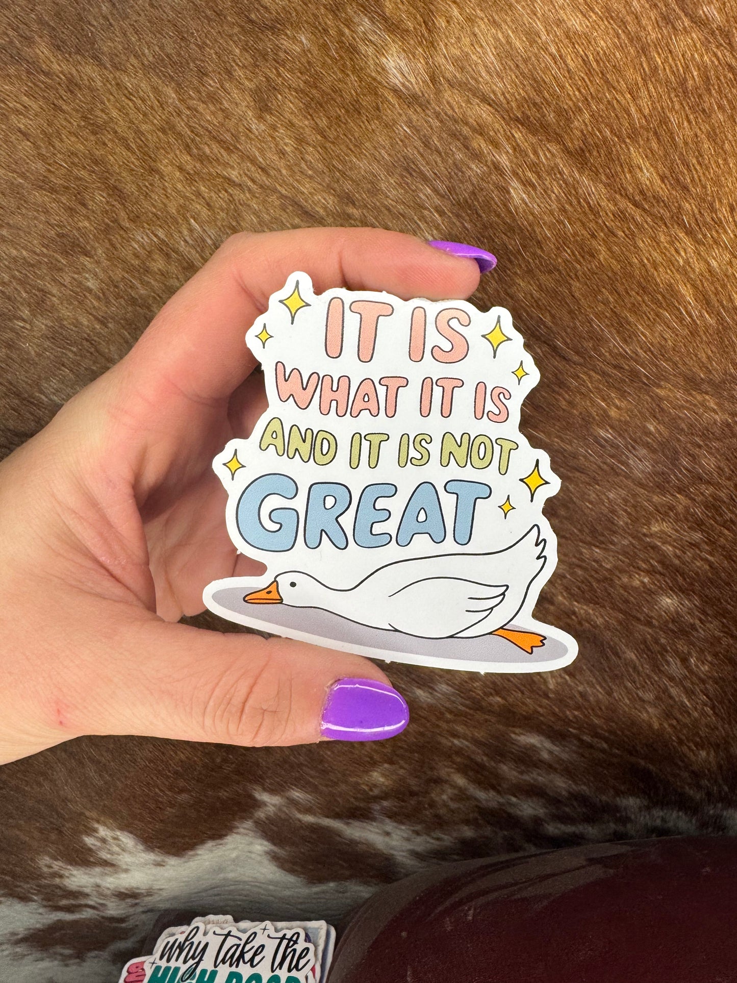 It Is What It Is Sticker