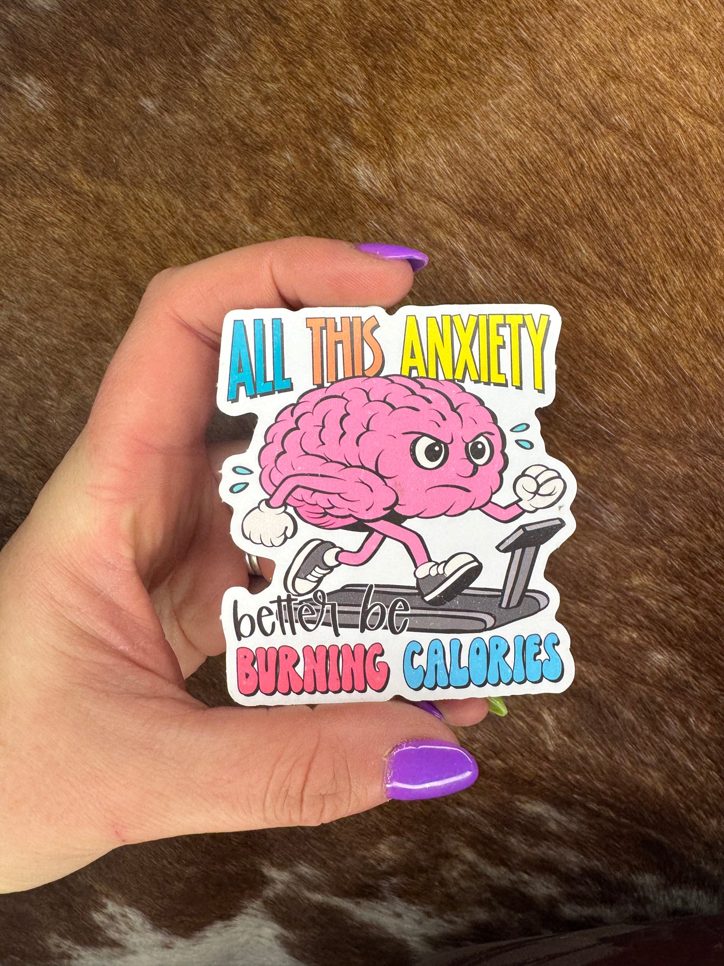 All This Anxiety Sticker