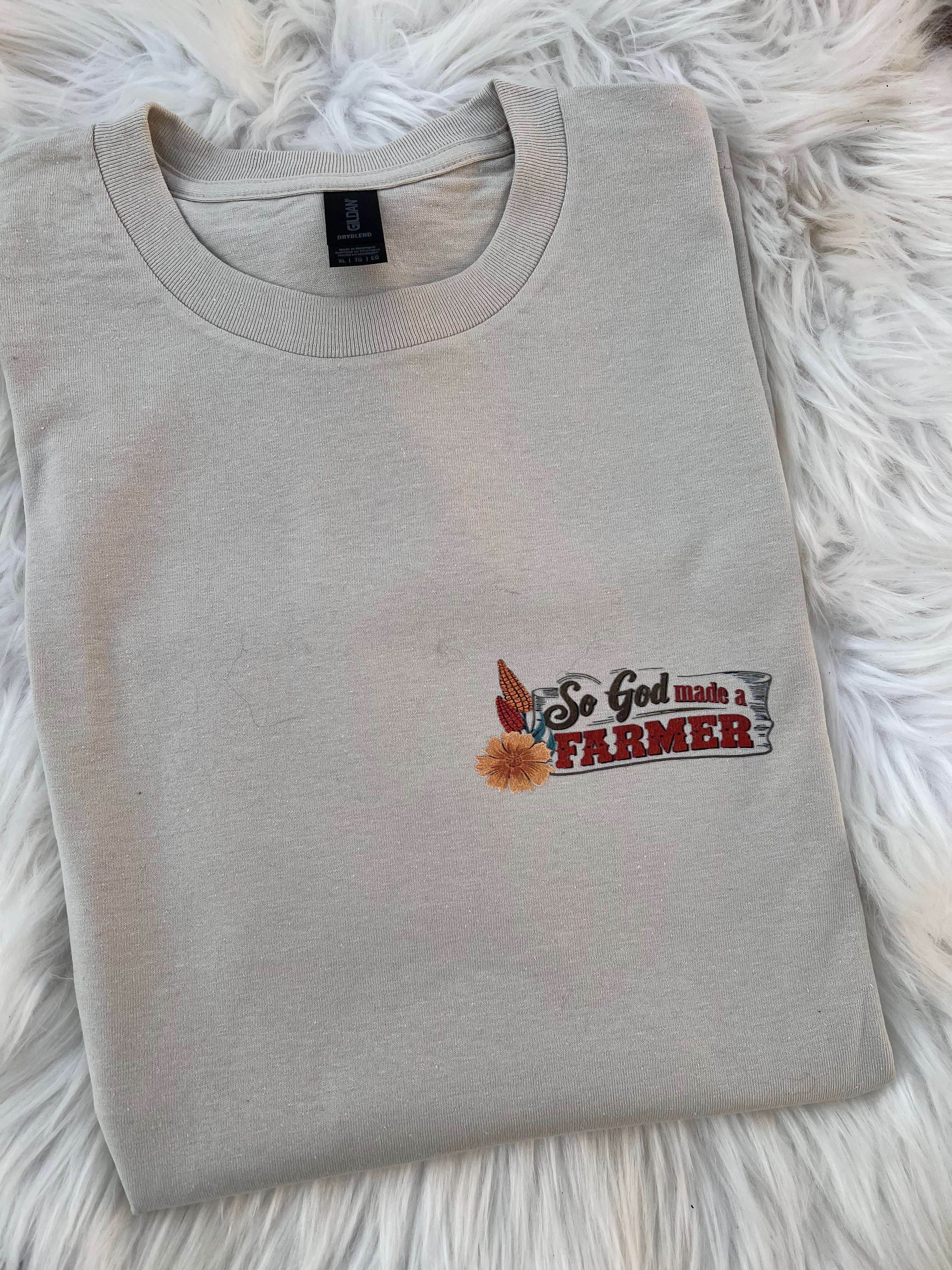 So God Made a Farmer Tee