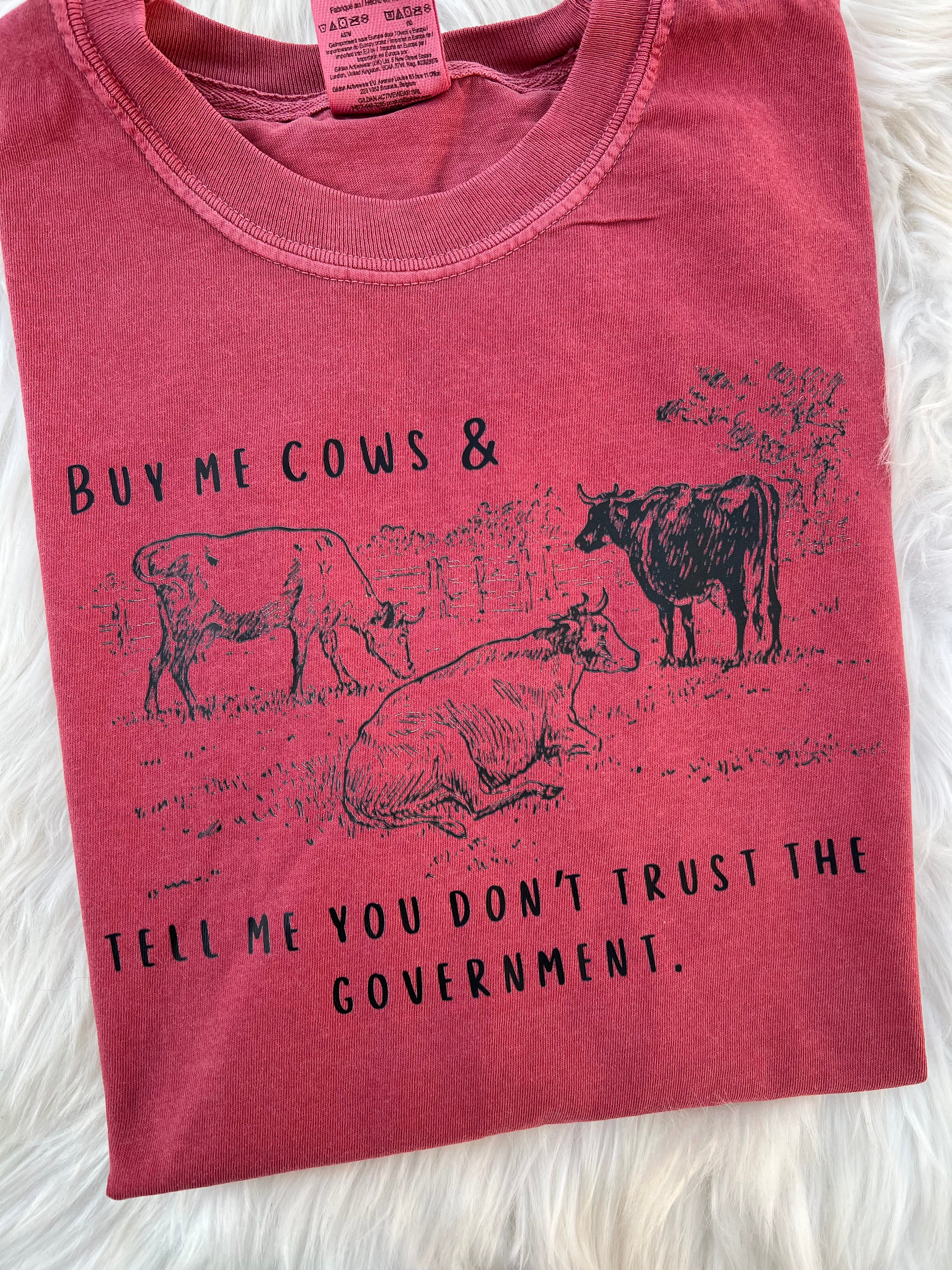 Buy Me Cows Tee