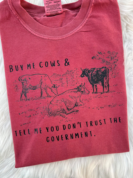 Buy Me Cows Tee